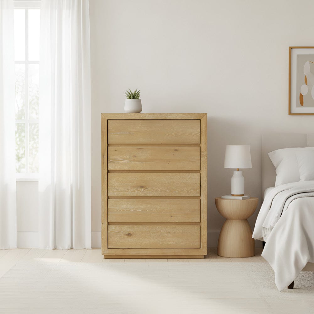 Alpine Furniture - Harper Five Drawer Chest - 255-05 view 7