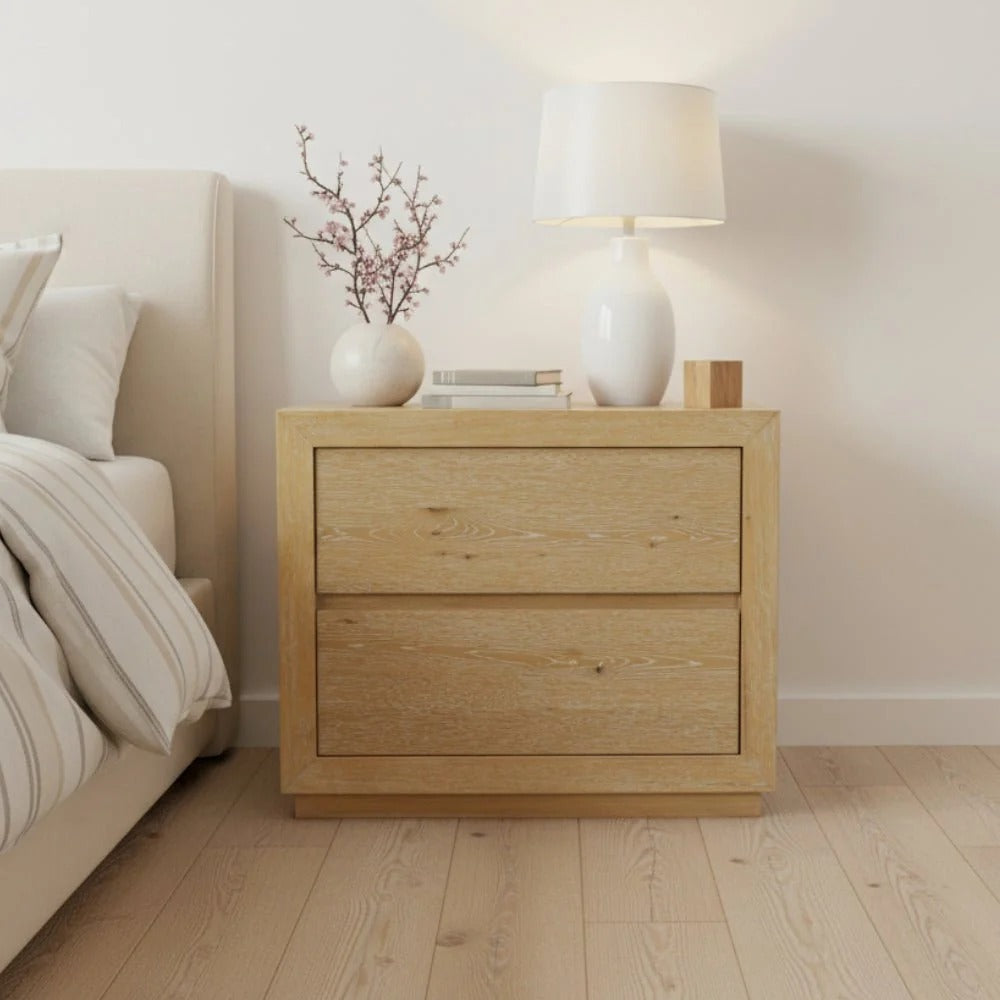 Alpine Furniture - Harper Two Drawer Nightstand - 255-02 view 7