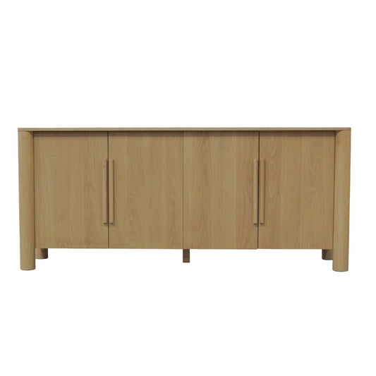Alpine Furniture - Hudson Sideboard, Light Oak - 8440-06 view 1