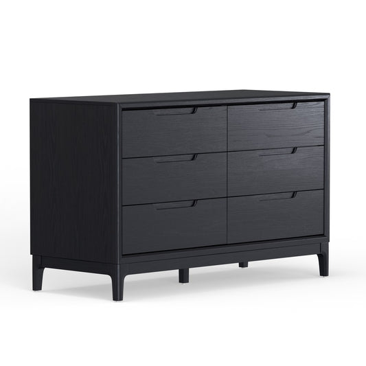 Alpine Furniture - June 60" Dresser, Vintage Black - 2359BLK-73 view 2