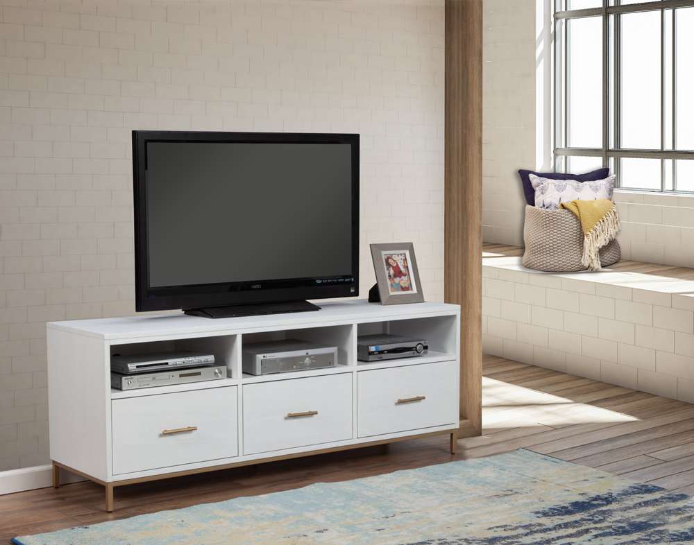 Alpine Furniture - Madelyn TV Console - 2010-10 veiw 2