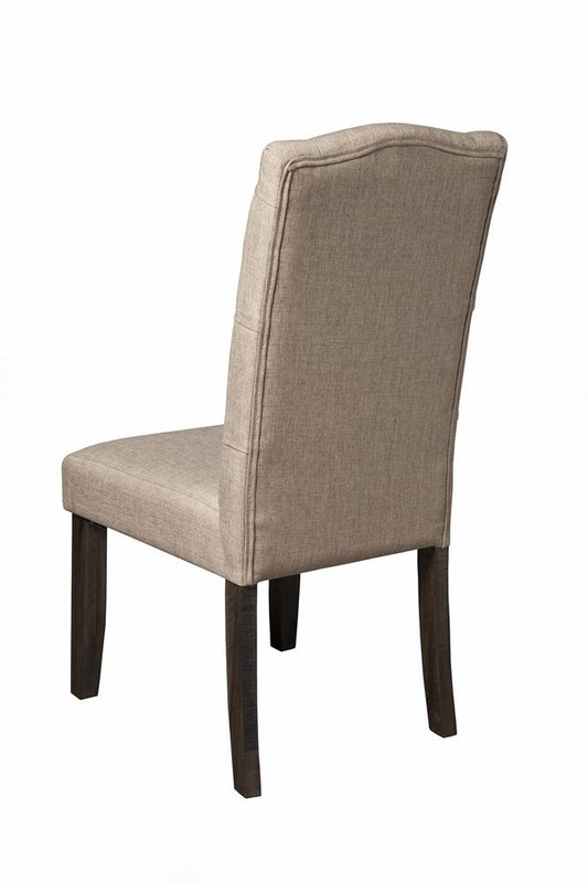 Alpine Furniture - Newberry Button Tufted Parson Chair (Set of 2) - 1468-23 veiw 2