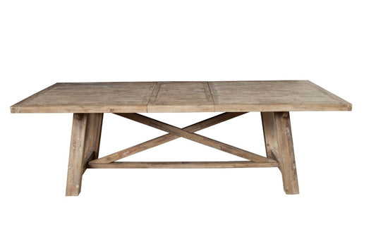 Alpine Furniture - Newberry Extension Dining Table, Weathered Natural - 2068-01 veiw 4