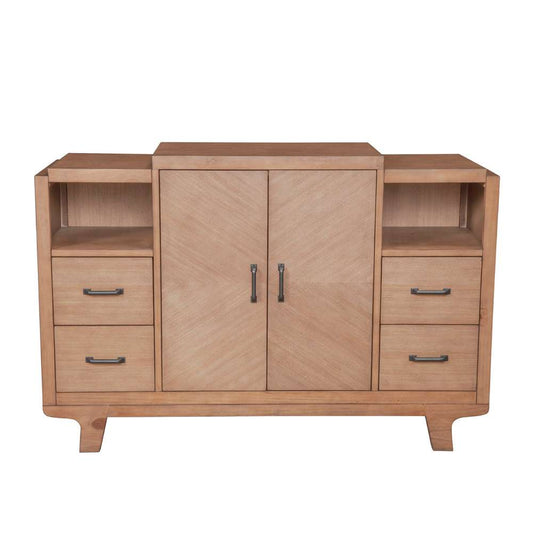 Alpine Furniture - Olejo Solid Pine Sideboard, Natural - 3426-06 veiw 2