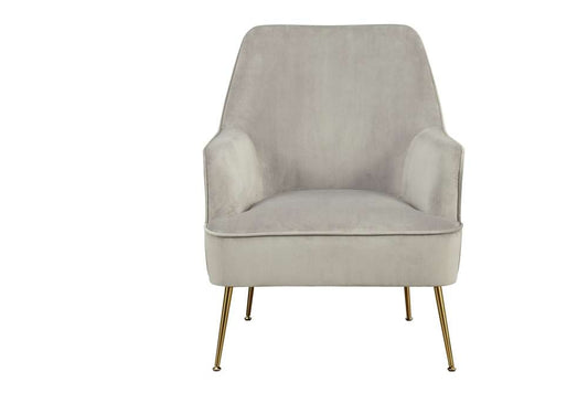 Alpine Furniture - Rebecca Leisure Chair, Grey - 9010-1-GRY veiw 3
