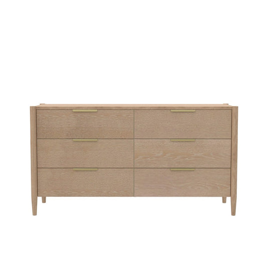 Alpine Furniture - Sinclair Dresser, Natural - 3458NAT-03 view 2