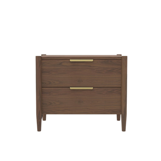 Alpine Furniture - Sinclair Nightstand, Walnut - 3458WAL-02 view 2