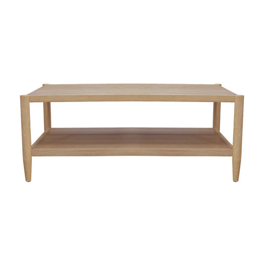 Alpine Furniture - Sinclair Rectangular Coffee Table, Natural - 3458NAT-61 view 2