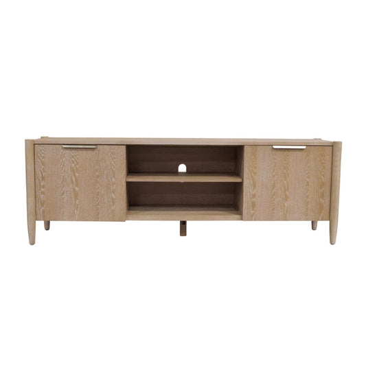 Alpine Furniture - Sinclair TV Console, Natural - 3458NAT-10 view 2