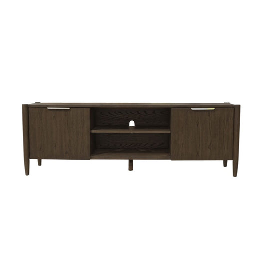 Alpine Furniture - Sinclair TV Console, Walnut - 3458WAL-10 view 2