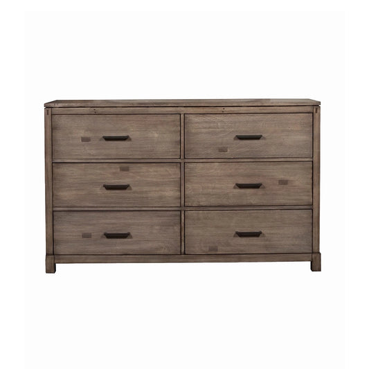 Alpine Furniture - Sydney 6 Drawer Dresser - 1700-03