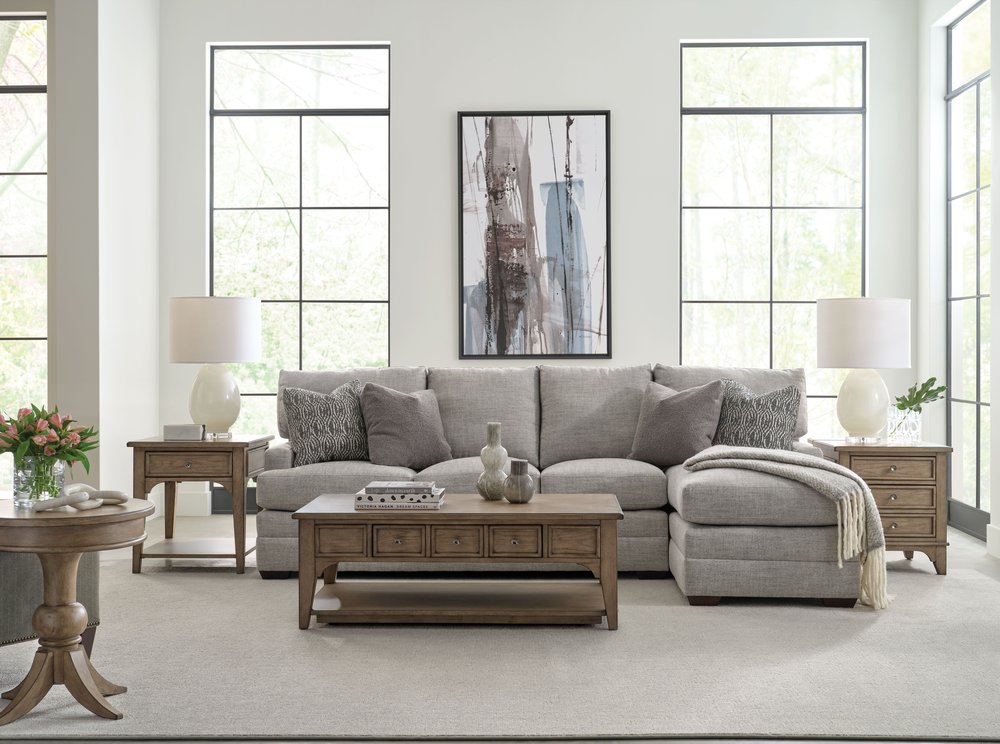 American Drew - Carmine Latte Beatrix Rectangular Coffee Table - 151-910 view 3