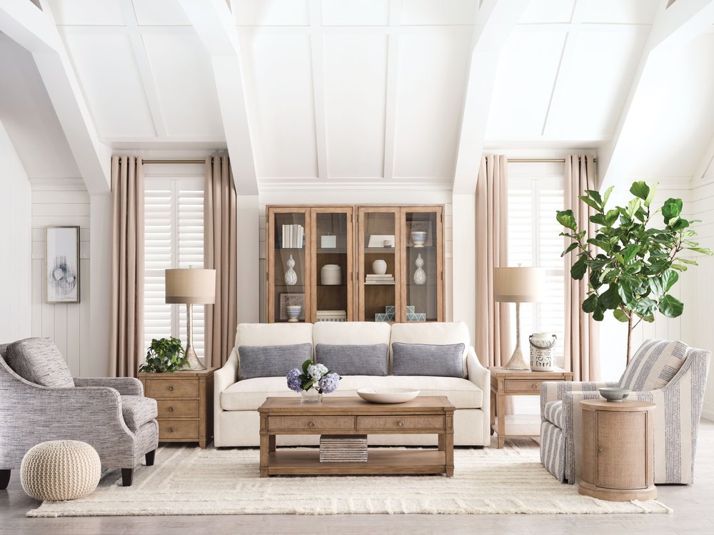 American Drew - Chastain Caramel Woodfield Rectangular Coffee Table - 483-910 view 5
