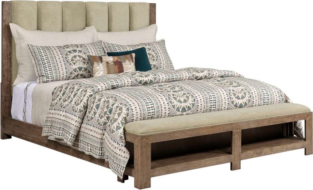 American Drew - Skyline Meadowood Upholstered King Bed Package - 010-336R veiw 1