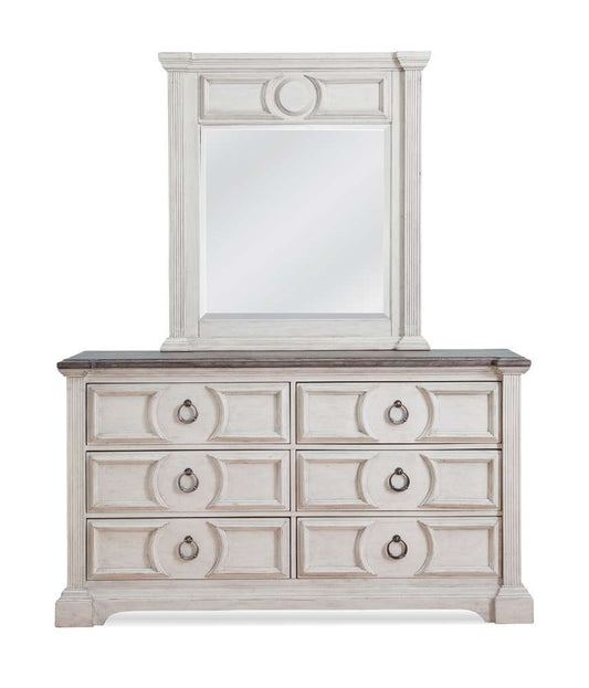 American Woodcrafters - Brighten Landscape Mirror - 9410-040 veiw 2