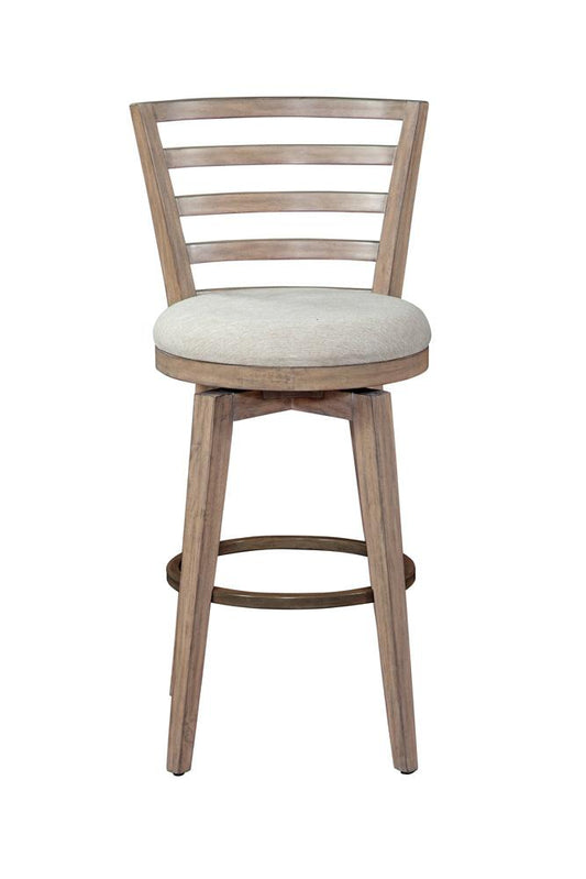 American Woodcrafters - Meadowbrook Bar Height Swivel Stool - Brown - D-2600-349-30F veiw 2