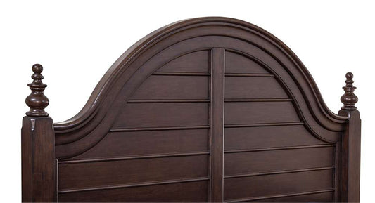 American Woodcrafters - Rodanthe Queen Panel Bed - Cherry Brunette - 3900-50PNPN veiw 2