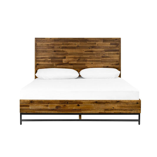 Armen Living - Cusco Rustic Acacia Platform Queen Bed - LCCUBDACQN - CLOSEOUT veiw 2