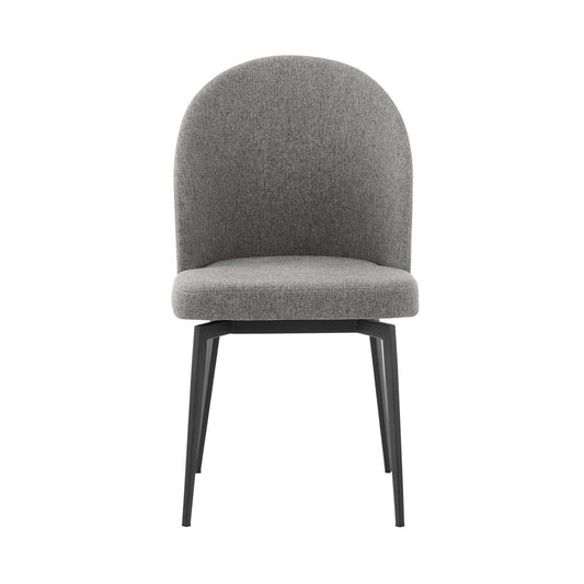 Armen Living - Knox Sunny 5 Piece Dining Set with Gray Fabric Chairs - SETKNSN5GB veiw 2