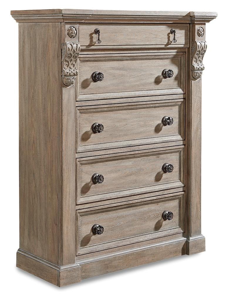 A.R.T. Furniture - Arch Salvage Jackson Drawer Chest - Parch - 233150-2802 veiw 1