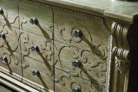 A.R.T. Furniture - Arch Salvage - Wren Dresser With Searles Mirror - 233131-2802K1 veiw 2