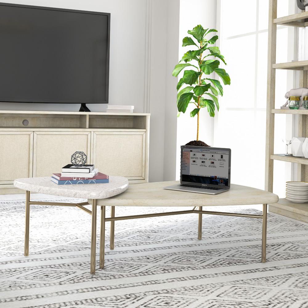 A.R.T. Furniture - Cotiere 2 Piece Bunching Cocktail Tables in Beige - 299362-1243 veiw 7