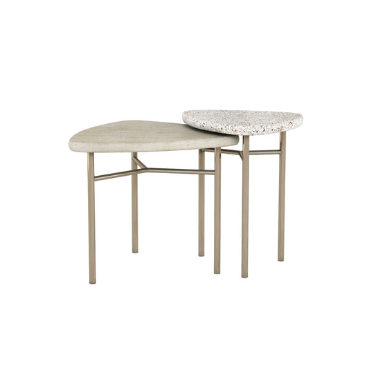 A.R.T. Furniture - Cotiere 2 Piece Bunching End Tables in Beige - 299365-1243 veiw 2