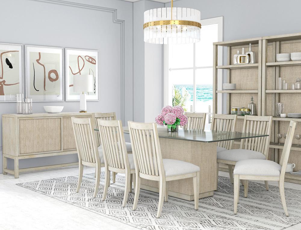 A.R.T. Furniture - Cotiere Rectangular Dining Table in Beige - 299221-2349 veiw 4