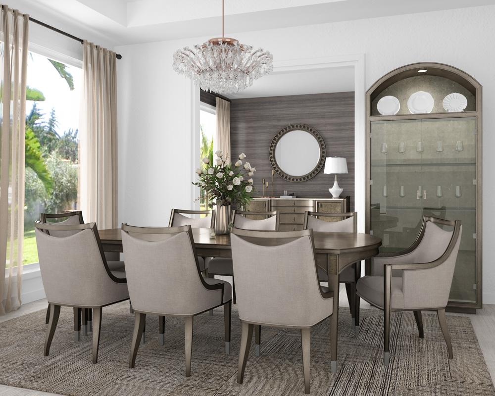 A.R.T. Furniture - Cove Rectangular Dining Table in Grey - 349220-2743 veiw 8