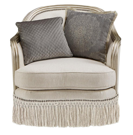 A.R.T. Furniture - Giovanna Bezel Matching Chair in White - 509503-5727AB veiw 2