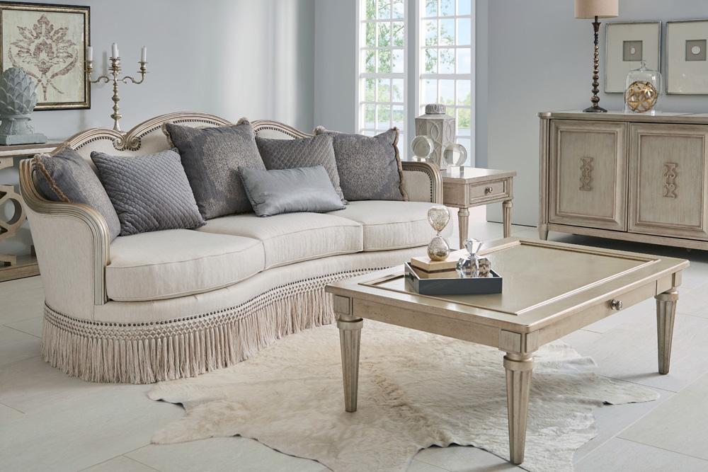 A.R.T. Furniture - Giovanna Bezel Sofa in White - 509501-5727AB veiw 6