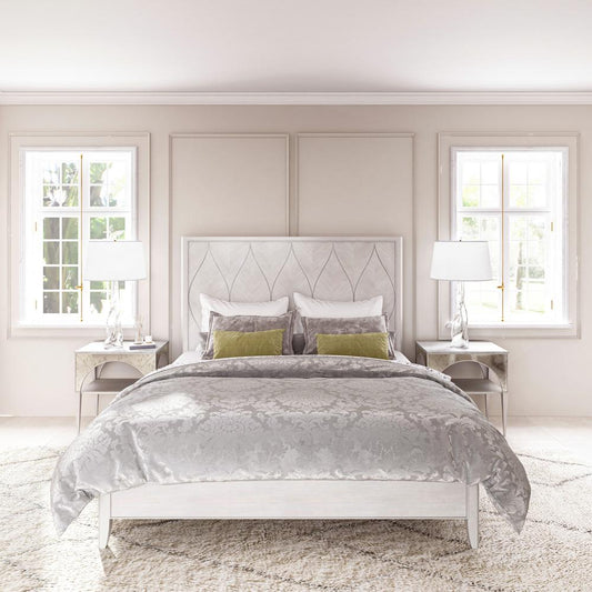 A.R.T. Furniture - Mezzanine Queen Panel Bed in Light Gray - 325135-2249 veiw 2
