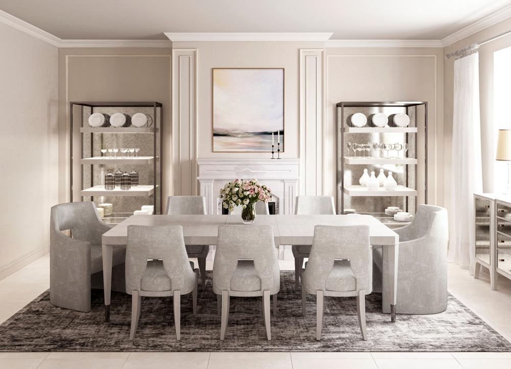 A.R.T. Furniture - Mezzanine Rectangular Dining Table in Light Gray - 325220-2249 veiw 8