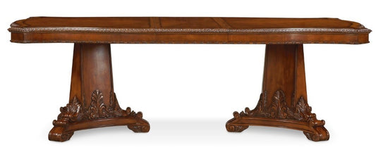 A.R.T. Furniture - Old World Dining 7PC Pedestal Table with Upholstered Chair Set - 143221-2606S7 veiw 2