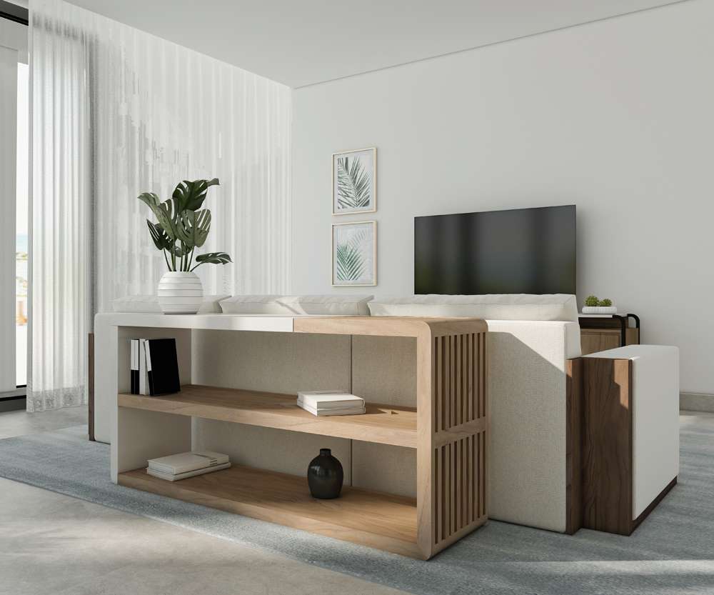 A.R.T. Furniture - Portico Sofa Console - 323307-3351 veiw 4