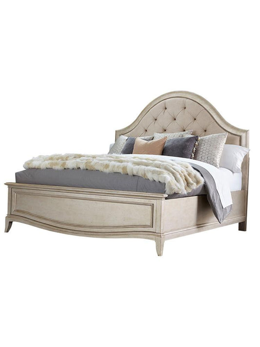 A.R.T. Furniture - Starlite King Upholstered Panel Bed in Silver - 406146-2227 veiw 2