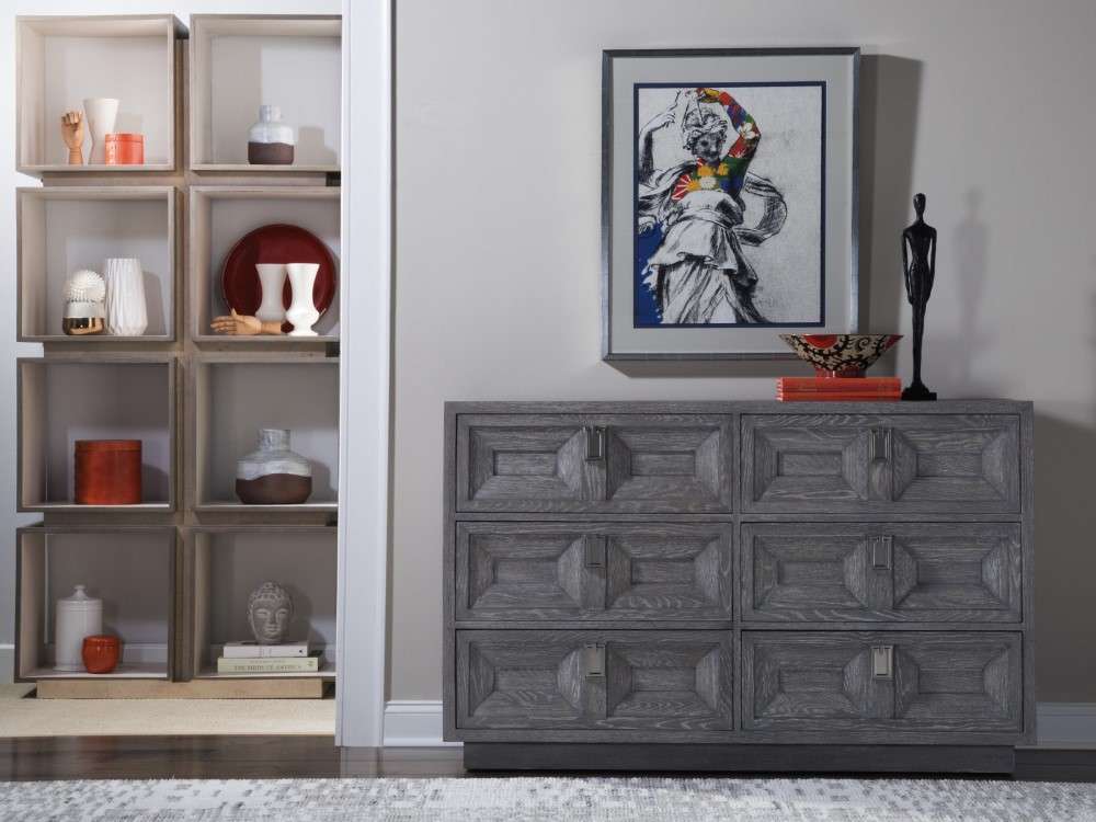 Artistica Home - Signature Designs Mercury Eight-Cube Etagere - Grigio finish - 2025-991C veiw 2