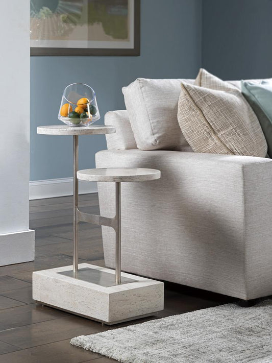 Artistica Home - Signature Designs Cirque Tiered Rect Spot Table, Champagne - 2296-955 veiw 2