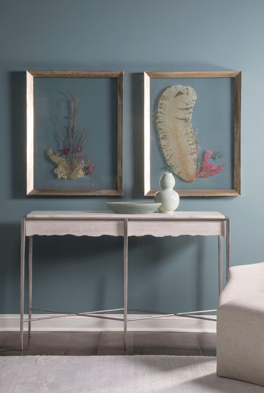 Artistica Home - Signature Designs Everest Console, Silver Leaf - 2250-966 veiw 2