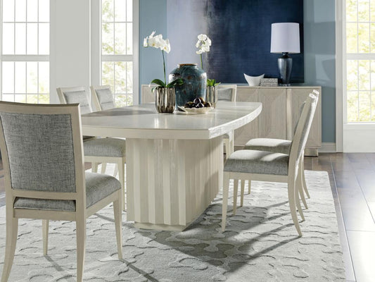 Artistica Home - Signature Designs Sarto Rectangular Dining Table, Light Gray - 2266-877C veiw 2