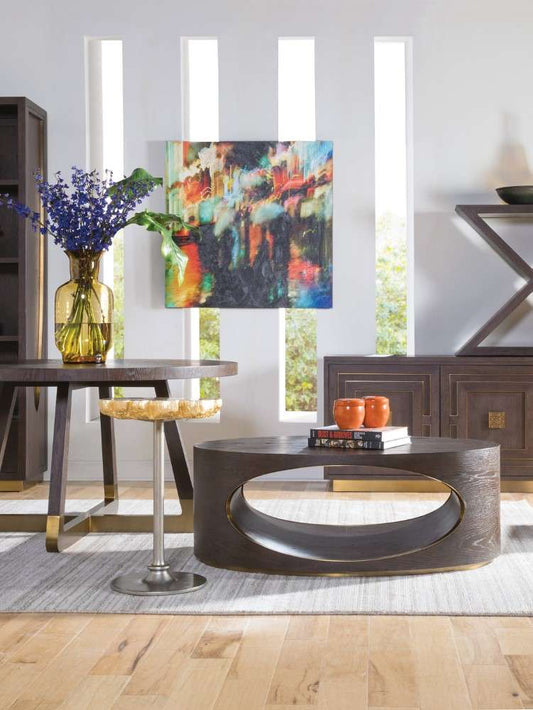 Artistica Home - Verbatim Oval Cocktail Table - 48W x 30D x 18H - 2170-949 veiw 2