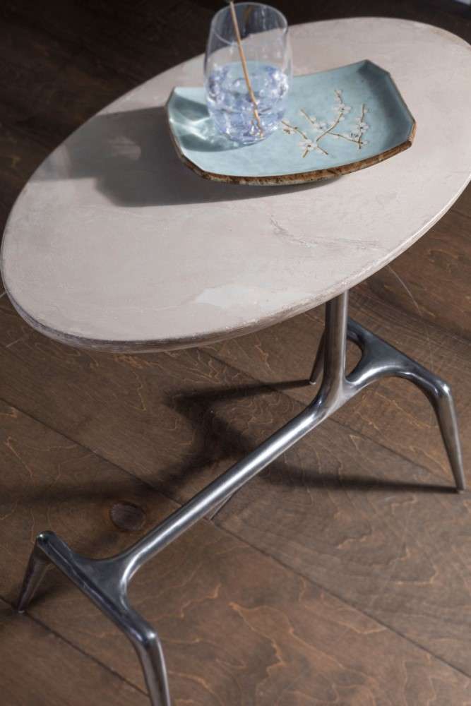 Artistica Home - Signature Designs Wilder Oval Spot Table - 22W x 13D x 24H - 2251-950 veiw 3