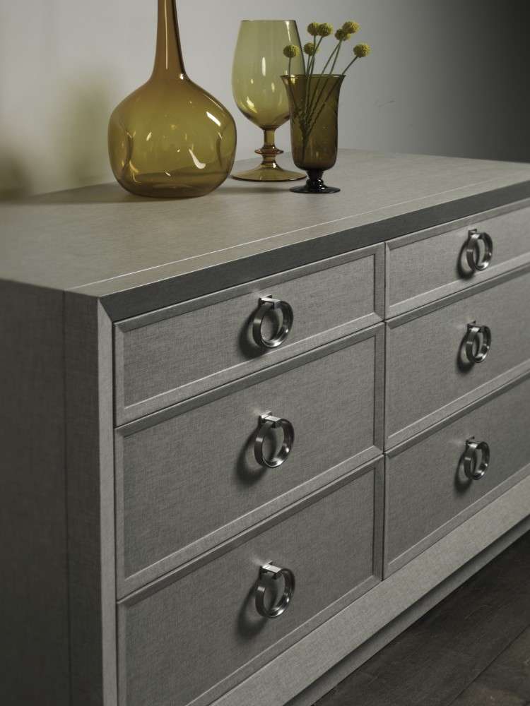 Artistica Home - Signature Designs Zeitgeist Linen Double Dresser - 54W x 22D x 35H - 2141-222 veiw 3