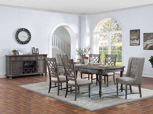 Avalon Furniture - Lake Way Dining Leg Table - D01623 DT veiw 2