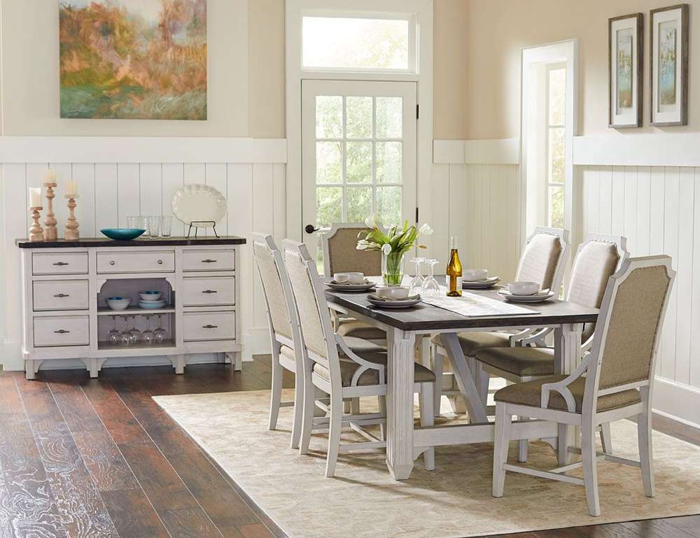 Avalon Furniture - Mystic Cay Dining Chair (Set of 2) - D0042N DC veiw 2