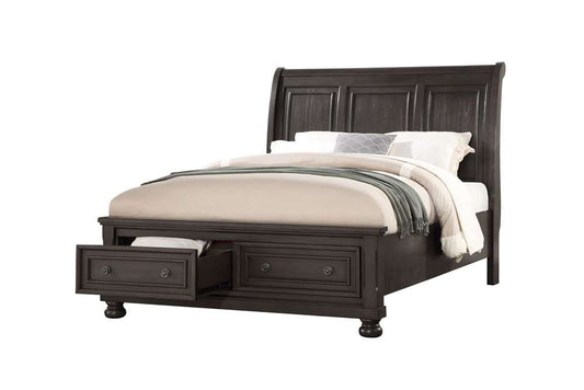 Avalon Furniture - Soriah Queen Storage Bed (2 Drawers) veiw 2