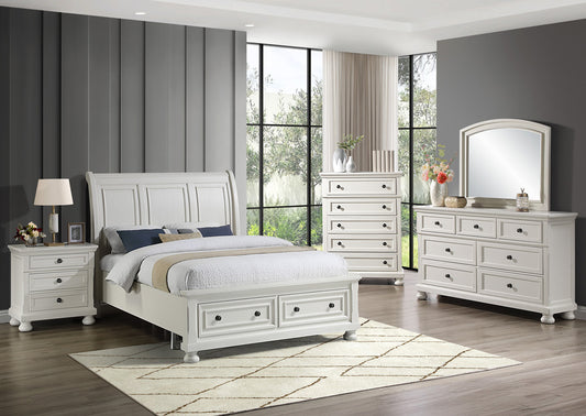 Avalon Furniture - Stella Queen Storage Bed (2 Drawers)