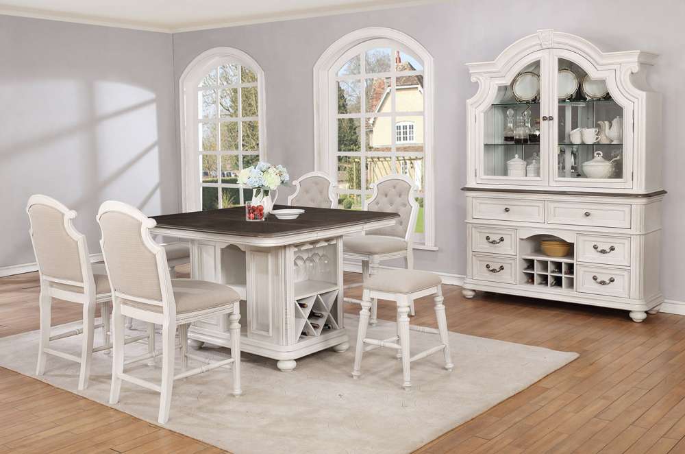 Avalon Furniture - West Chester Kitchen Island Backless Stool (Set of 2) - D00162 KIS veiw 2