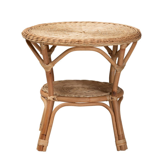 bali & pari - Abbey Coffee Table in Natural Brown - 12718-Rattan-CT view 2