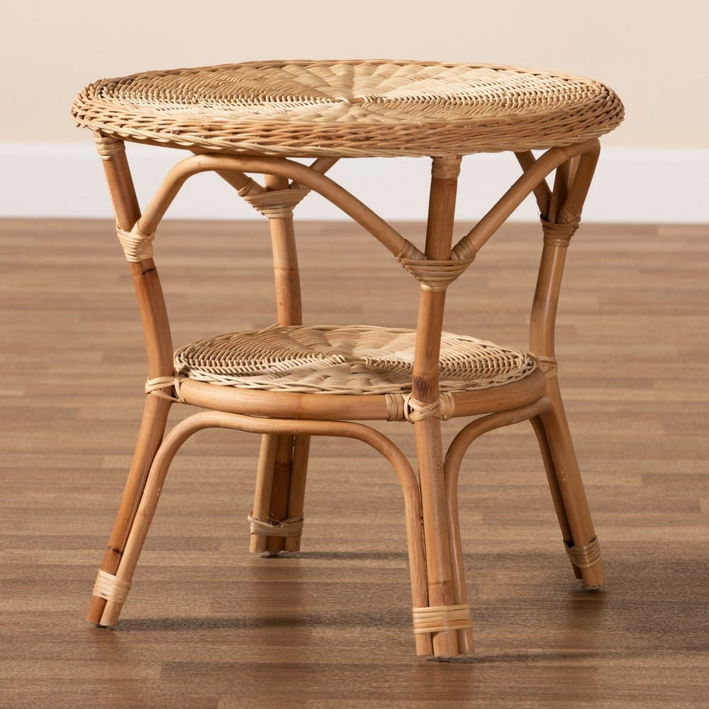 bali & pari - Abbey Coffee Table in Natural Brown - 12718-Rattan-CT view 8